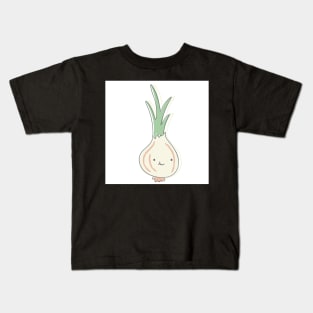 Cute Kawaii Onion Kids T-Shirt